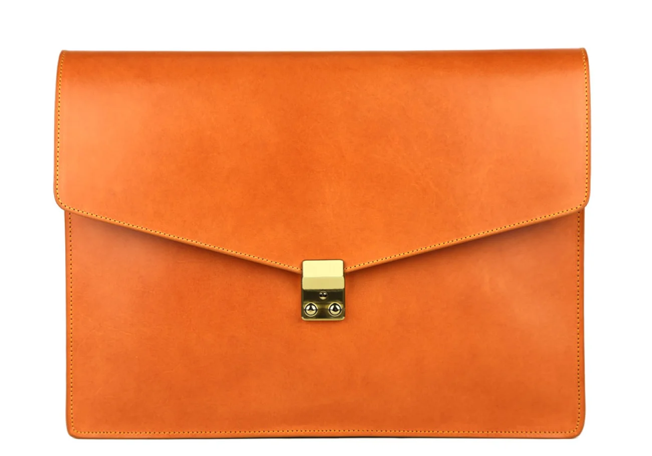 15" Lock Portfolio Case by Frank Clegg Leatherworks
