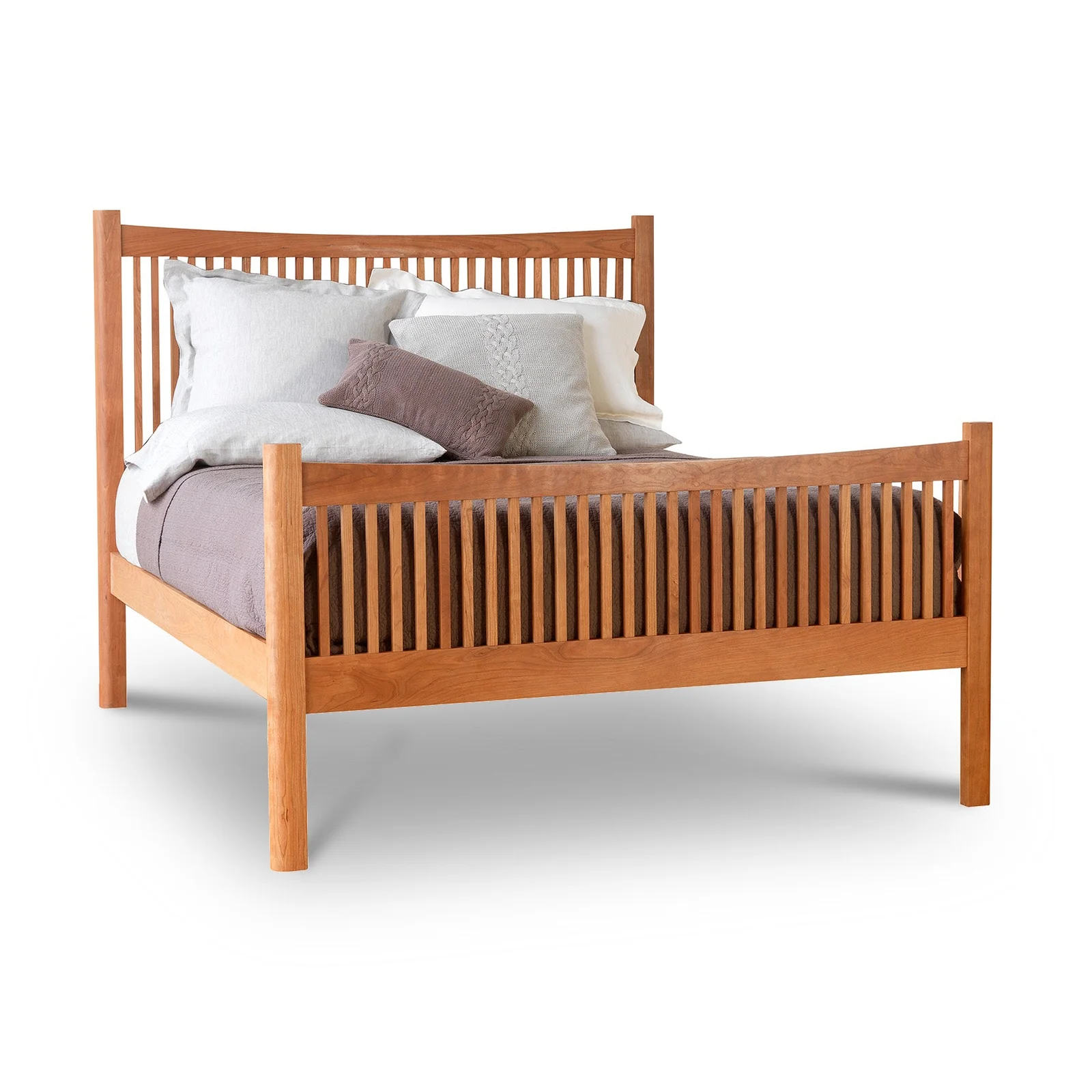 Heartwood Shaker High Footboard Bed by Vermont Woods Studios
