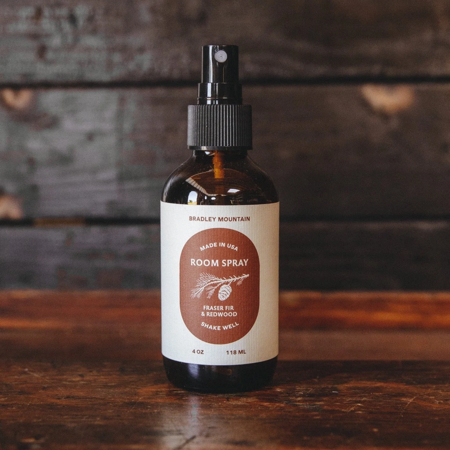 Fraser Fir & Redwood Room Spray by Bradley Mountain