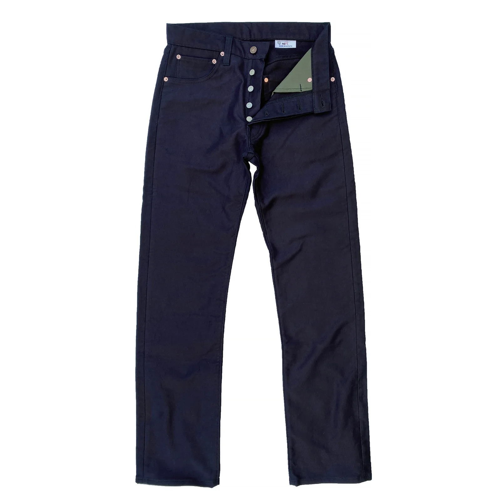 Californian Lot.64 - Indigo Jungle Cloth (Straight Leg) by Mister Freedom