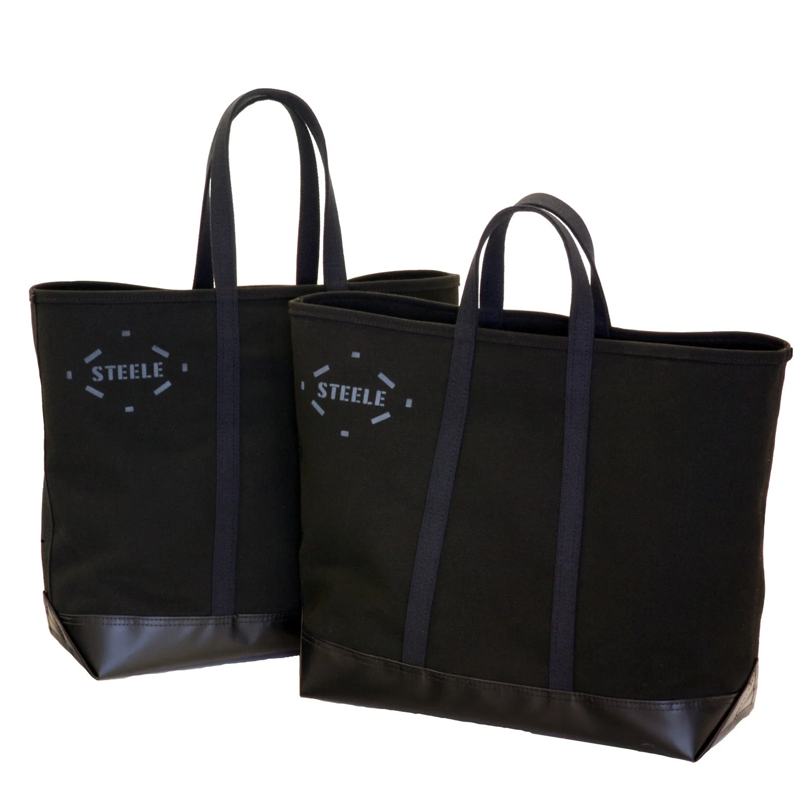 Black Canvas Tote Bag - Medium by Steele Canvas