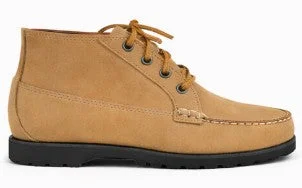 In Stock Men’s Telos Chukka CL: Capetown Trail Charcoal Comfort Lug Outsole by Quoddy