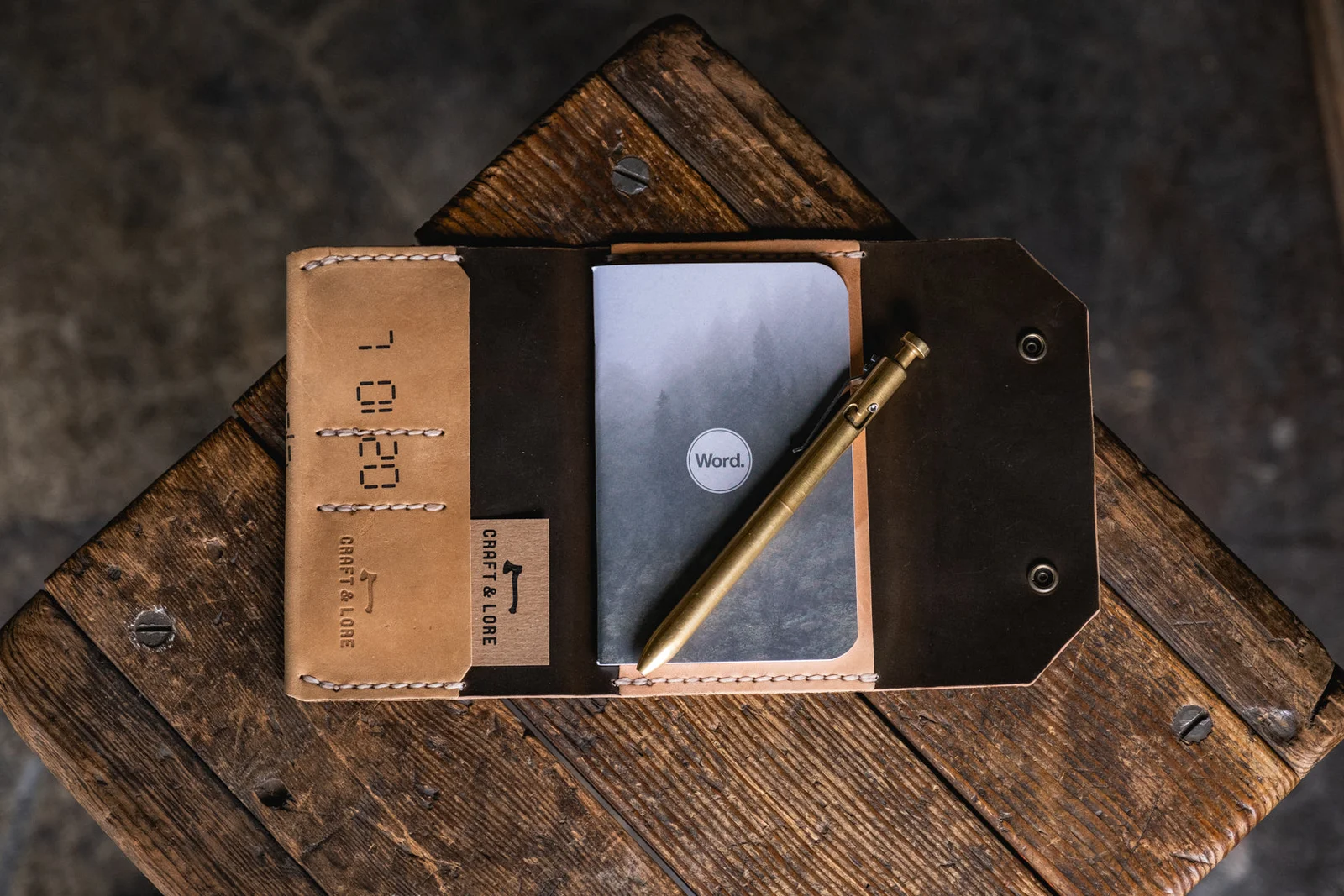 Northwestward Field Notes, Horween Shell Cordovan by Craft and Lore