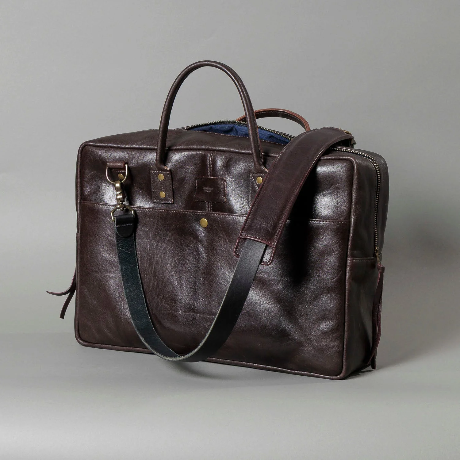 LaSalle Leather Briefcase by Ashland Leather