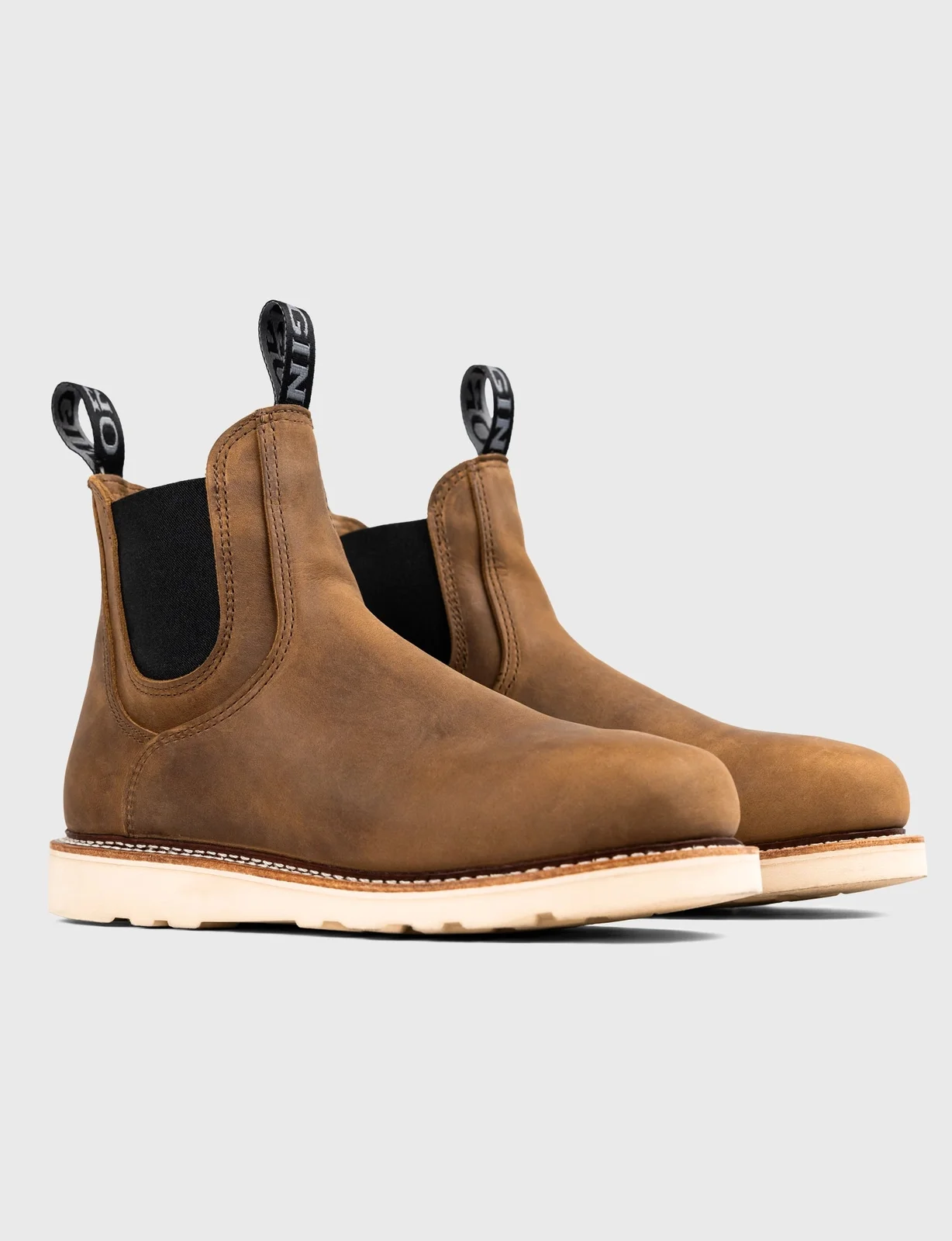 IRONSIDE CHELSEA STEEL TOE NATURAL WEDGE SOLE by Origin USA