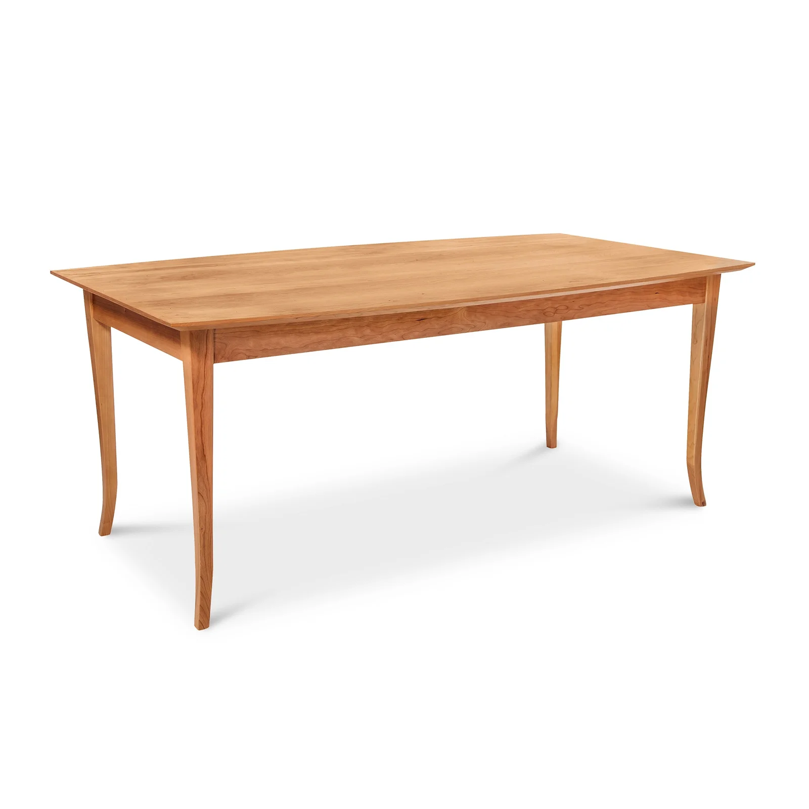 Classic Shaker Flare Leg Solid Boat Top Table by Vermont Woods Studios