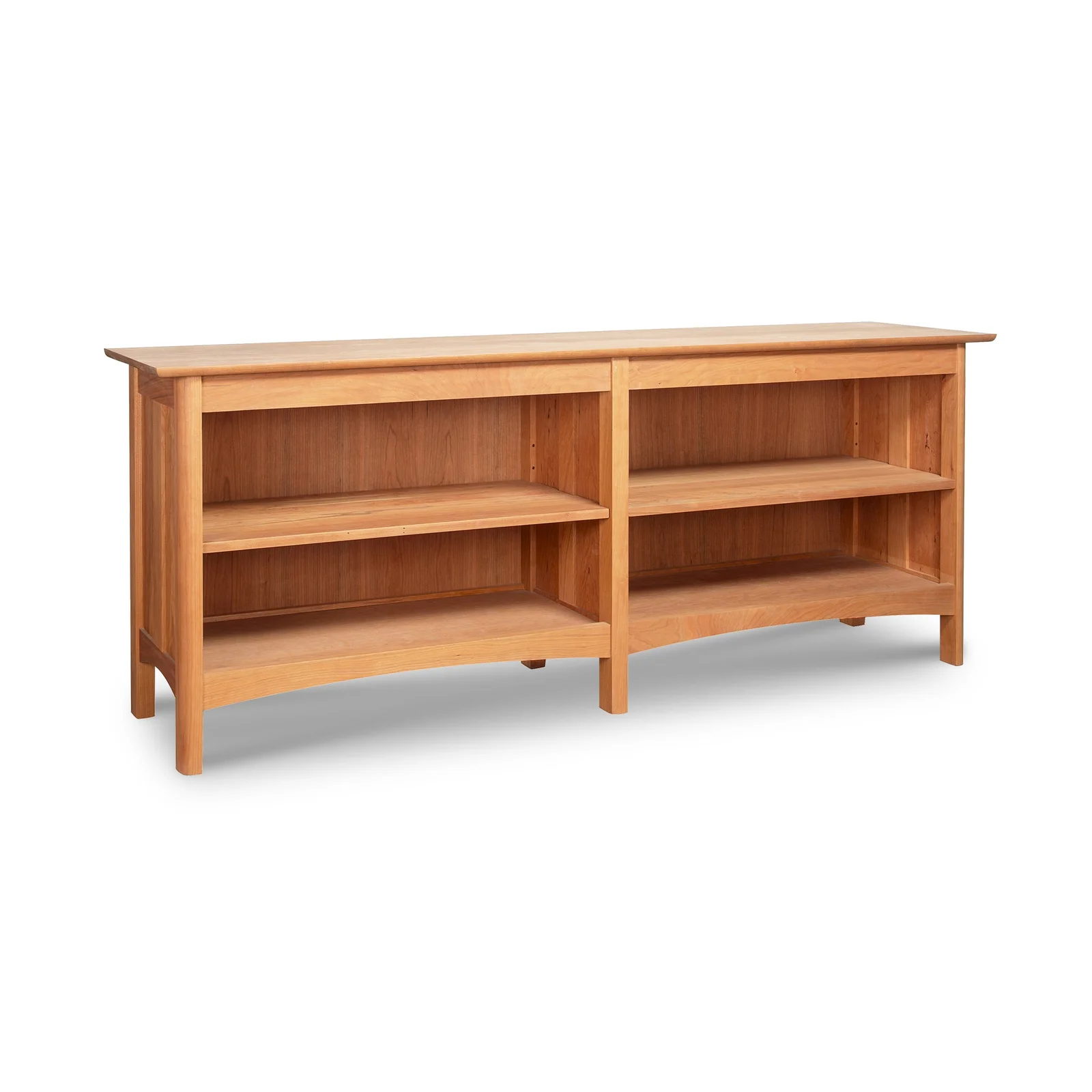 Heartwood Shaker Open Console Bookcase by Vermont Woods Studios