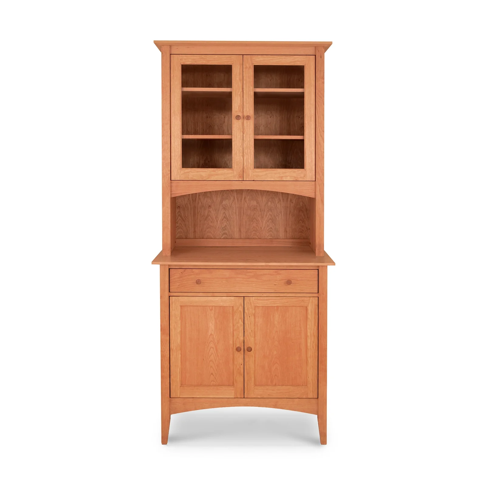 American Shaker Small 38" China Cabinet by Vermont Woods Studios