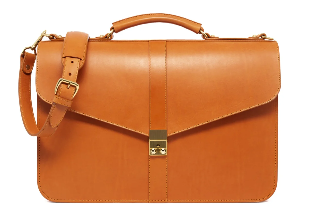 Lock Briefcase by Frank Clegg Leatherworks