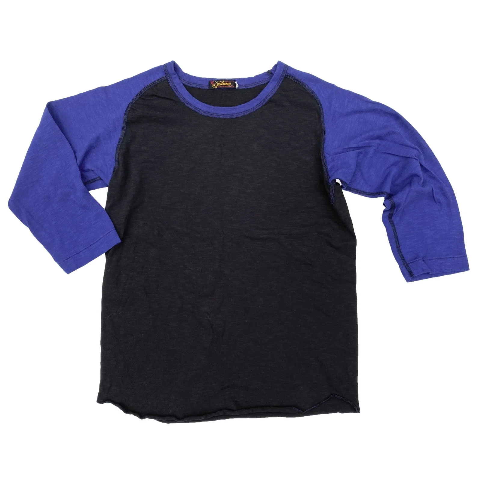 Ball Tee - Black/Blue by Mister Freedom