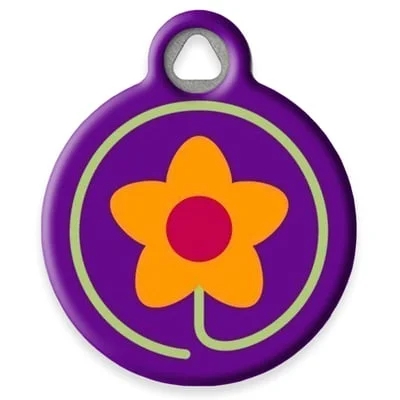 Spring Fling Pet ID Tag by Dog Tag Art by Lupine Pet