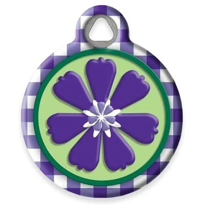 Picnic Basket Pet ID Tag by Dog Tag Art by Lupine Pet