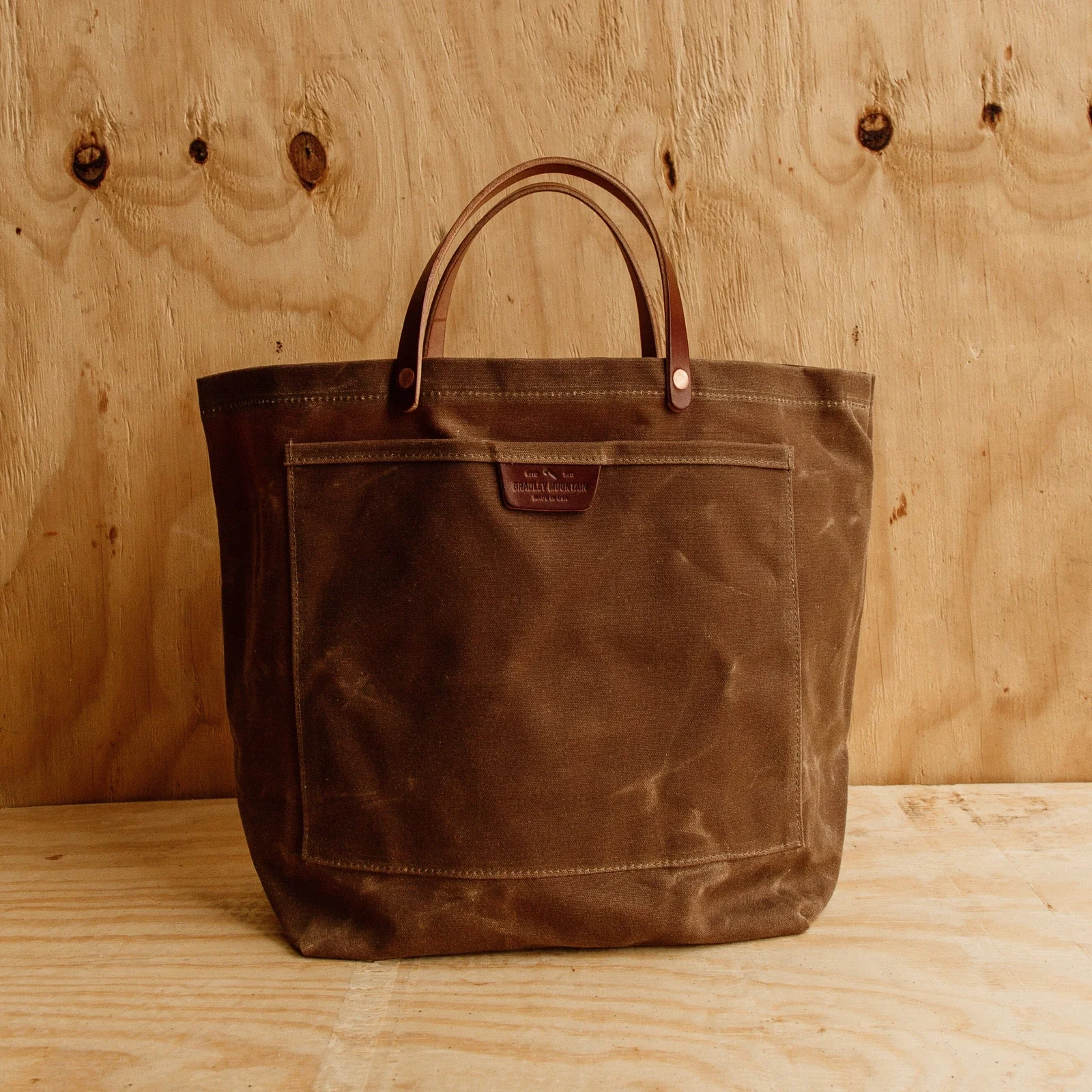 Coal Tote - Brush Brown by Bradley Mountain