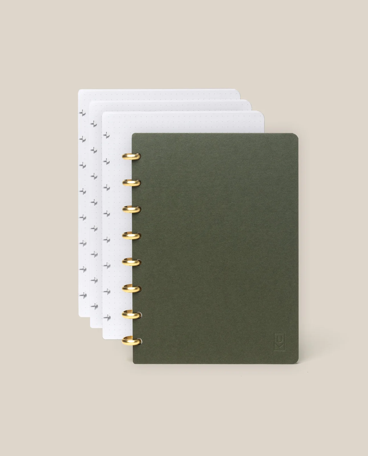 Discbound Journal + 3 Refills (Standard 6"x 8.5" Journal) by Ugmonk