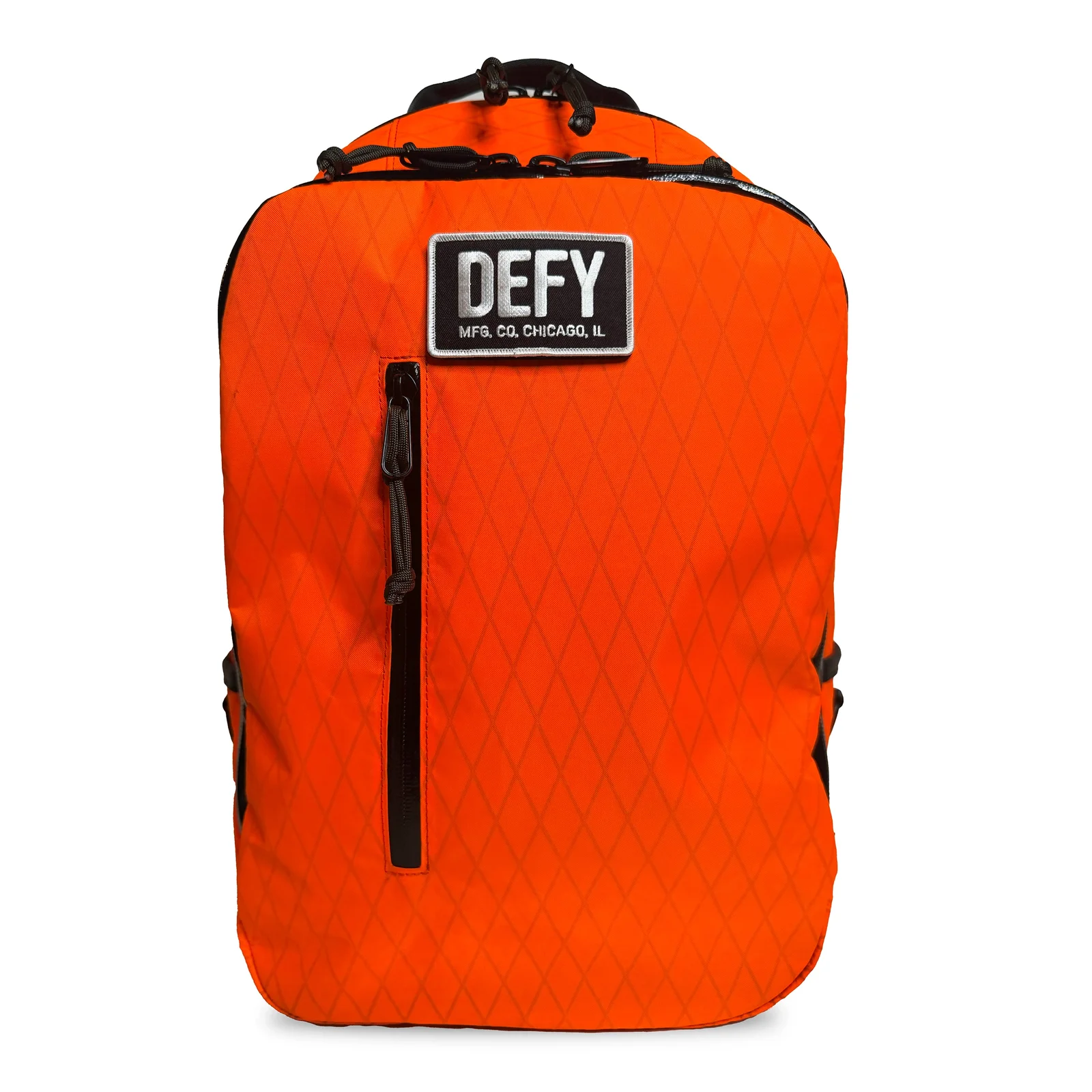 Bucktown / Blaze 'Fire' Orange X-Pac™ Exterior x Rogue Camo CORDURA® Interior by Defy Bags