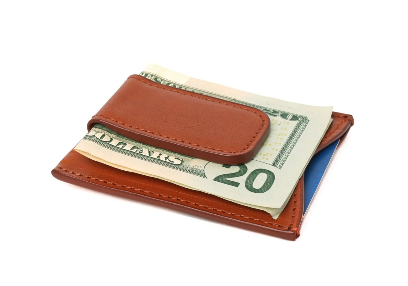 Money Clip Wallet by Frank Clegg Leatherworks