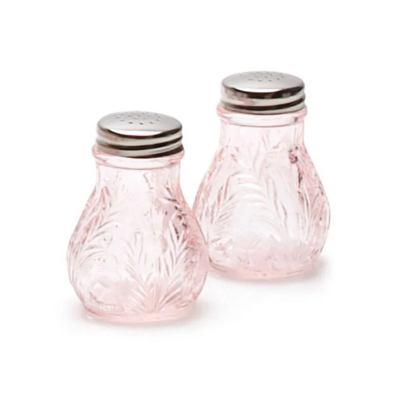 Thistle Salt & Pepper by Mosser Glass