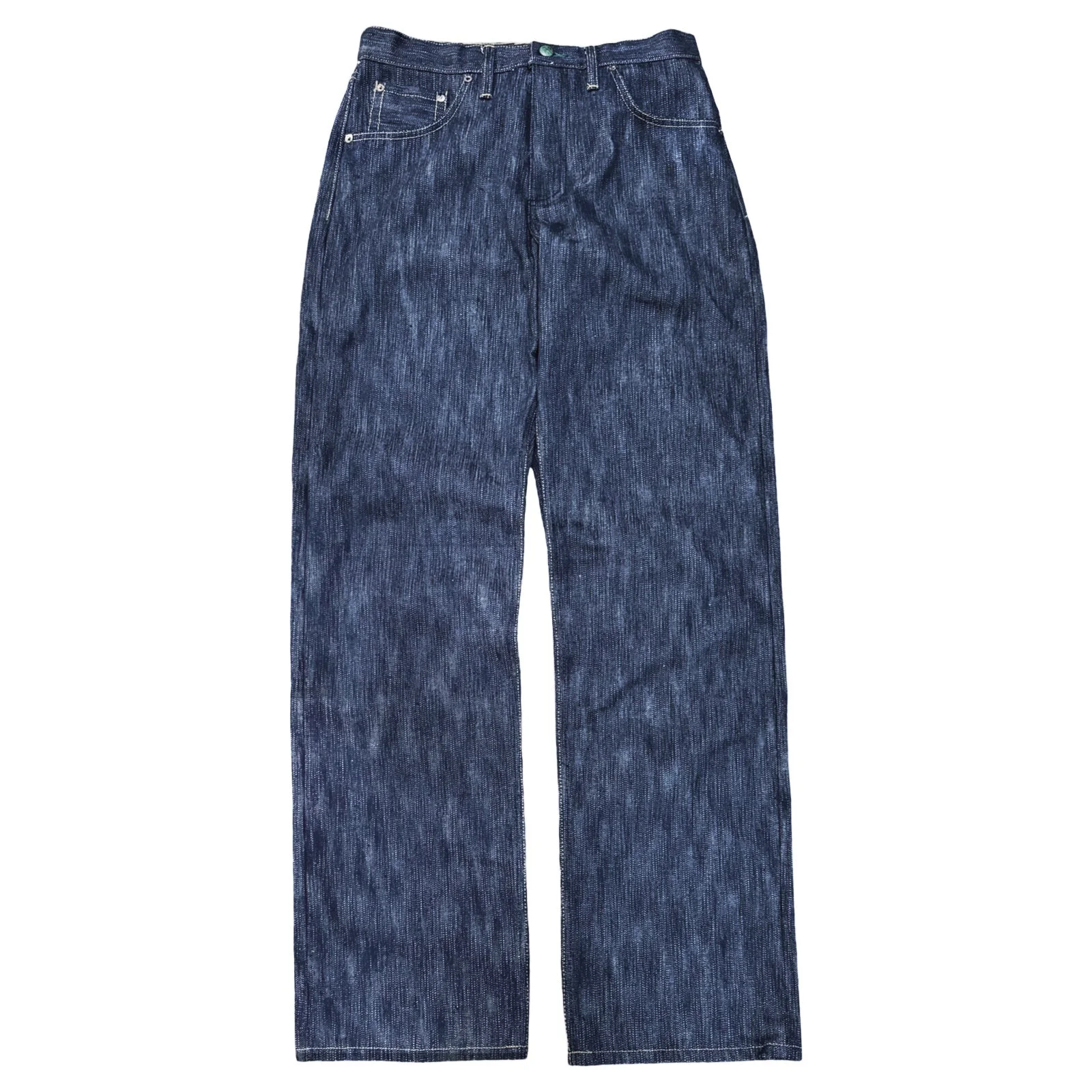 Smokestack Tokushima Shoai Hank Dyed denim (Natural plant dyed Indigo) by Left Field NYC