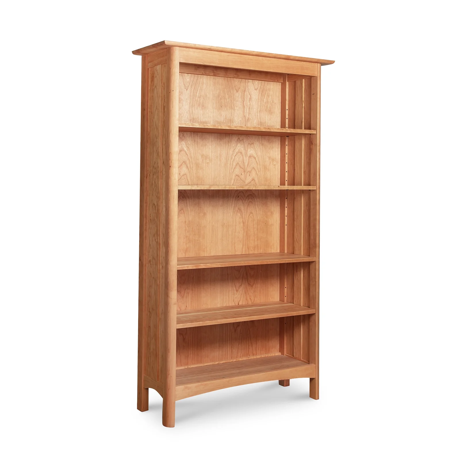 Heartwood Shaker Custom Bookcase by Vermont Woods Studios