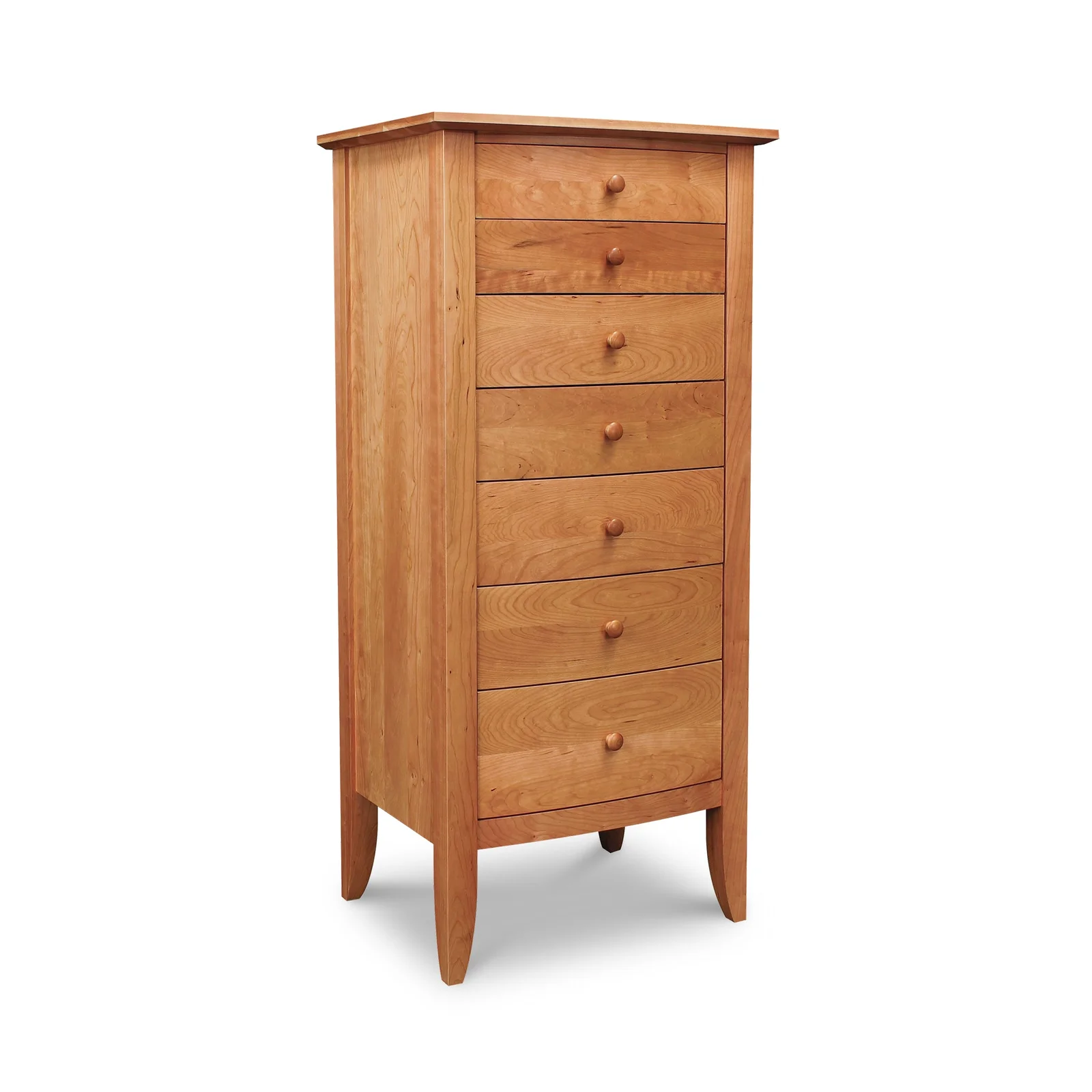 Bow Front 7-Drawer Lingerie Chest by Vermont Woods Studios