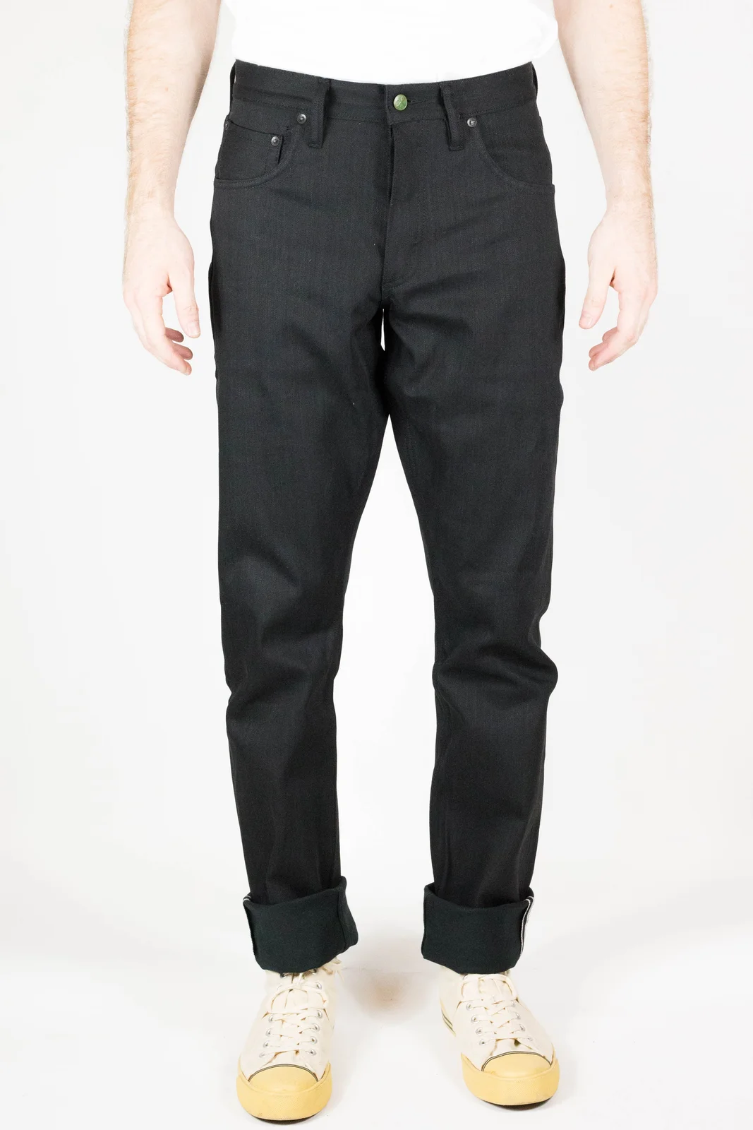 Chelsea 13 oz Black Maria stretch Nihon Menpu Japanese denim by Left Field NYC