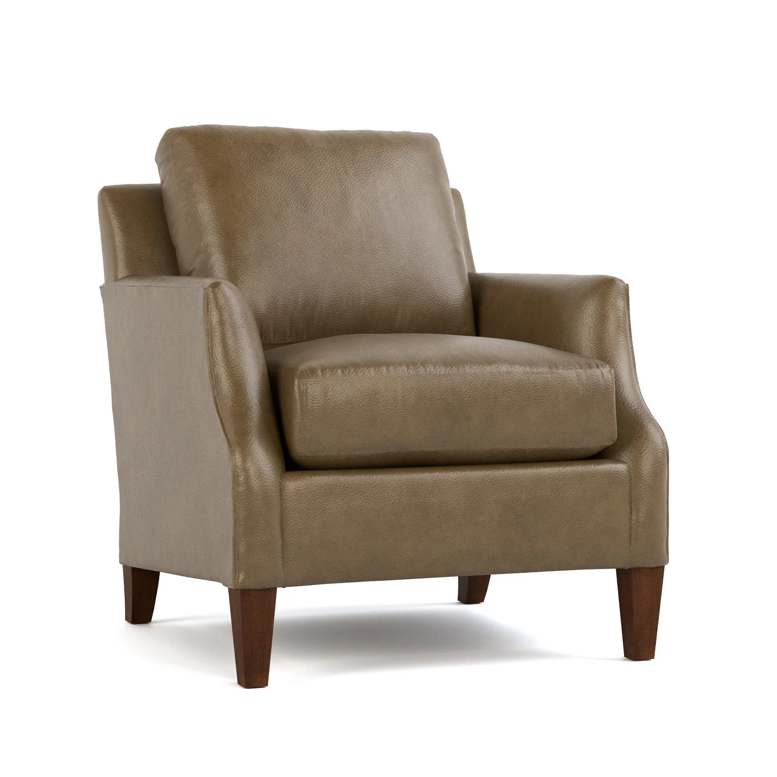 1000 Series Chair with Flared Scoop Arm by Stickley