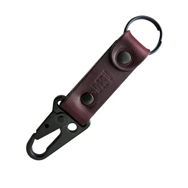 Key Chain / Horween Oxblood Chromexel® Leather by Defy Bags
