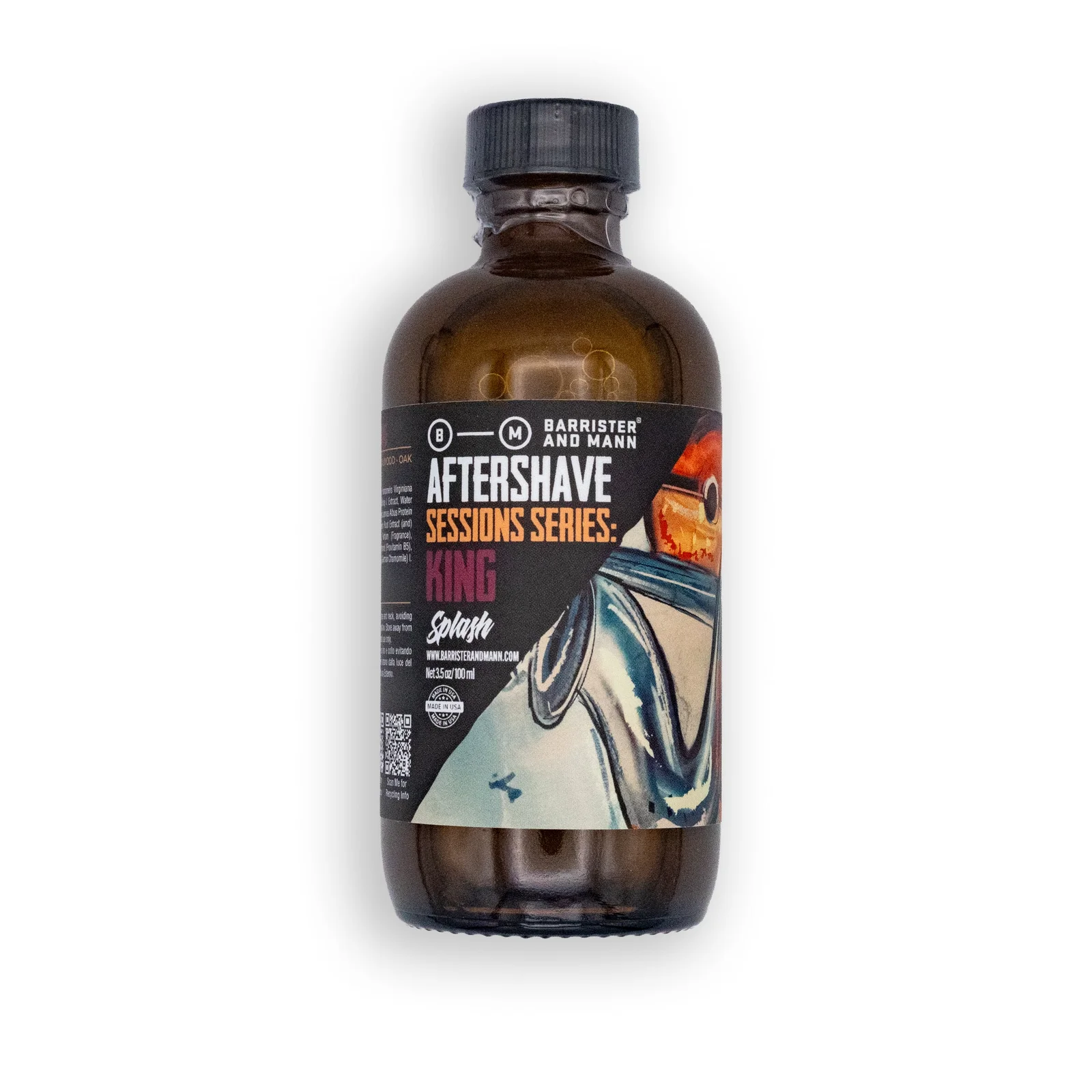 Sessions Series Aftershave Splash: King by Barrister and Mann
