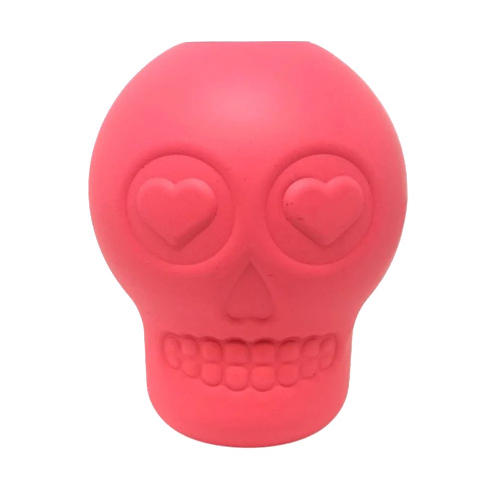 Sugar Skull Dog Chew Toy & Treat Dispenser - USA Made | SodaPup by SodaPup
