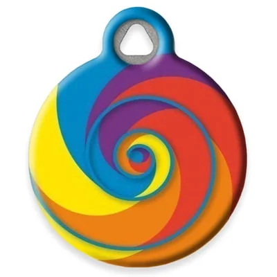 Lollipop Pet ID Tag by Dog Tag Art by Lupine Pet