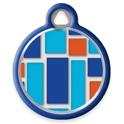 City Lights Pet ID Tag by Dog Tag Art by Lupine Pet