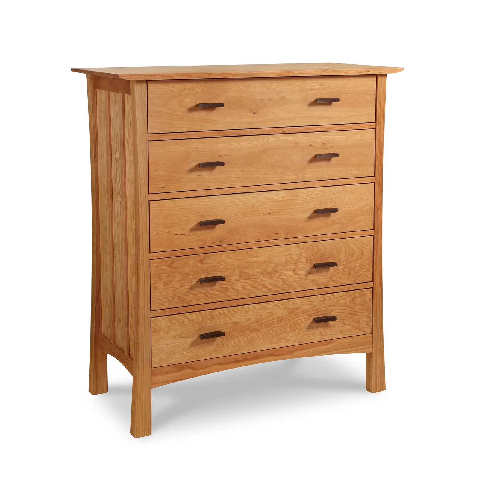 Contemporary Craftsman 5-Drawer Chest by Vermont Woods Studios
