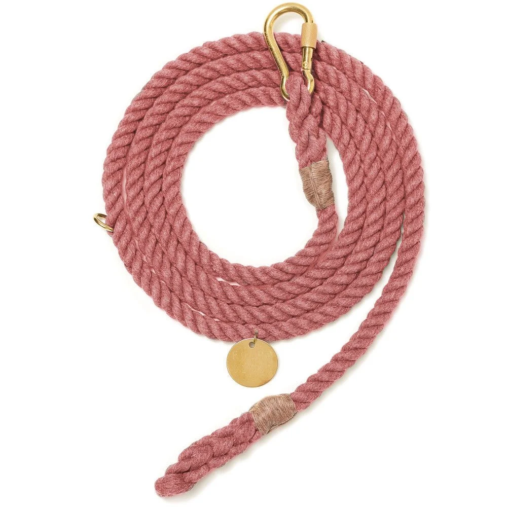 Nantucket Red Up-Cycled Rope Horse Lead, Standard by Found My Animal