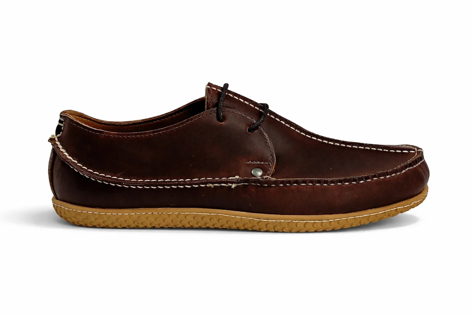 Men's Horween Meridian - EXERSOLE® by Quoddy "Barefoot": Brown Leather by Quoddy