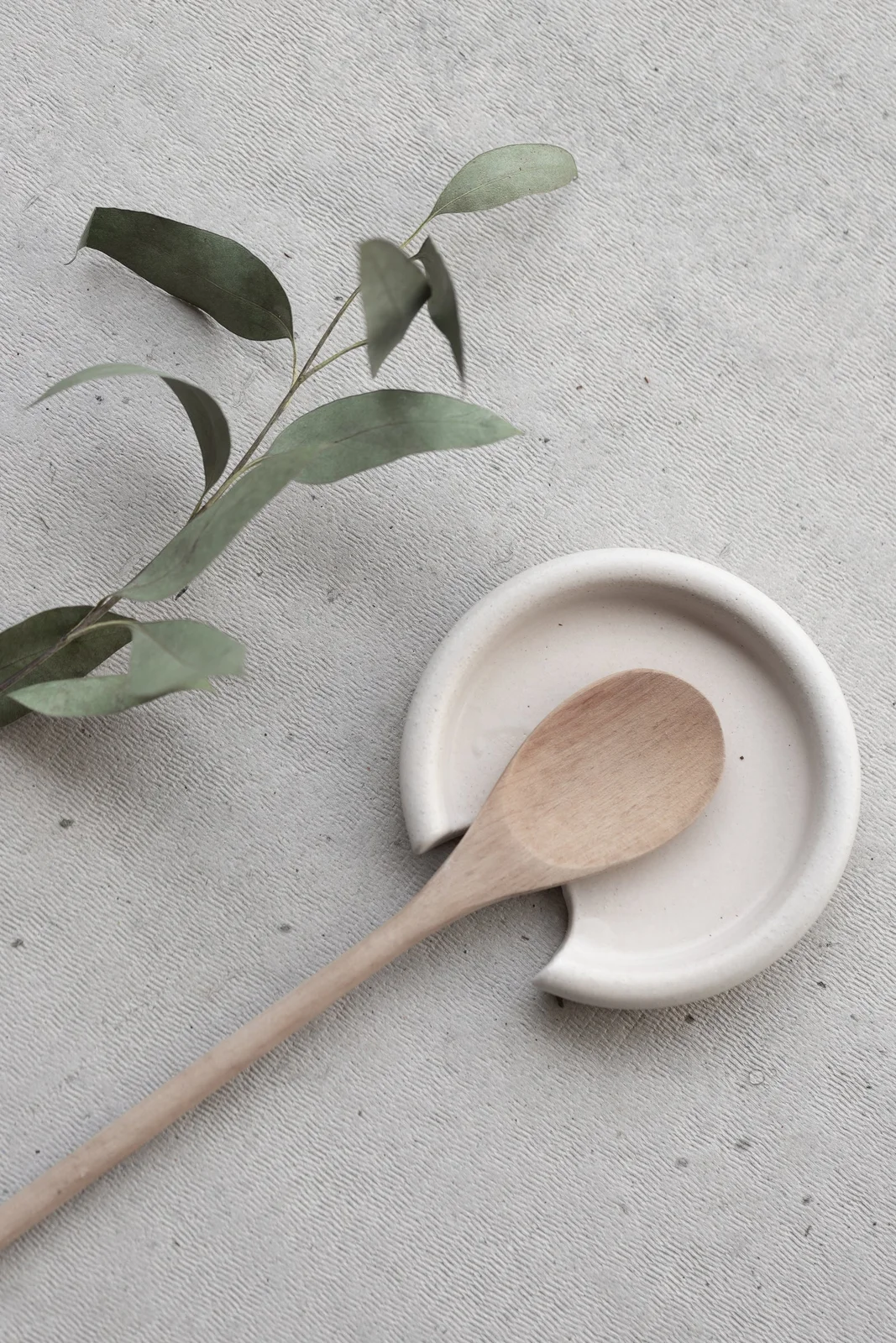 Ceramic Spoon Rest by Notary Ceramics