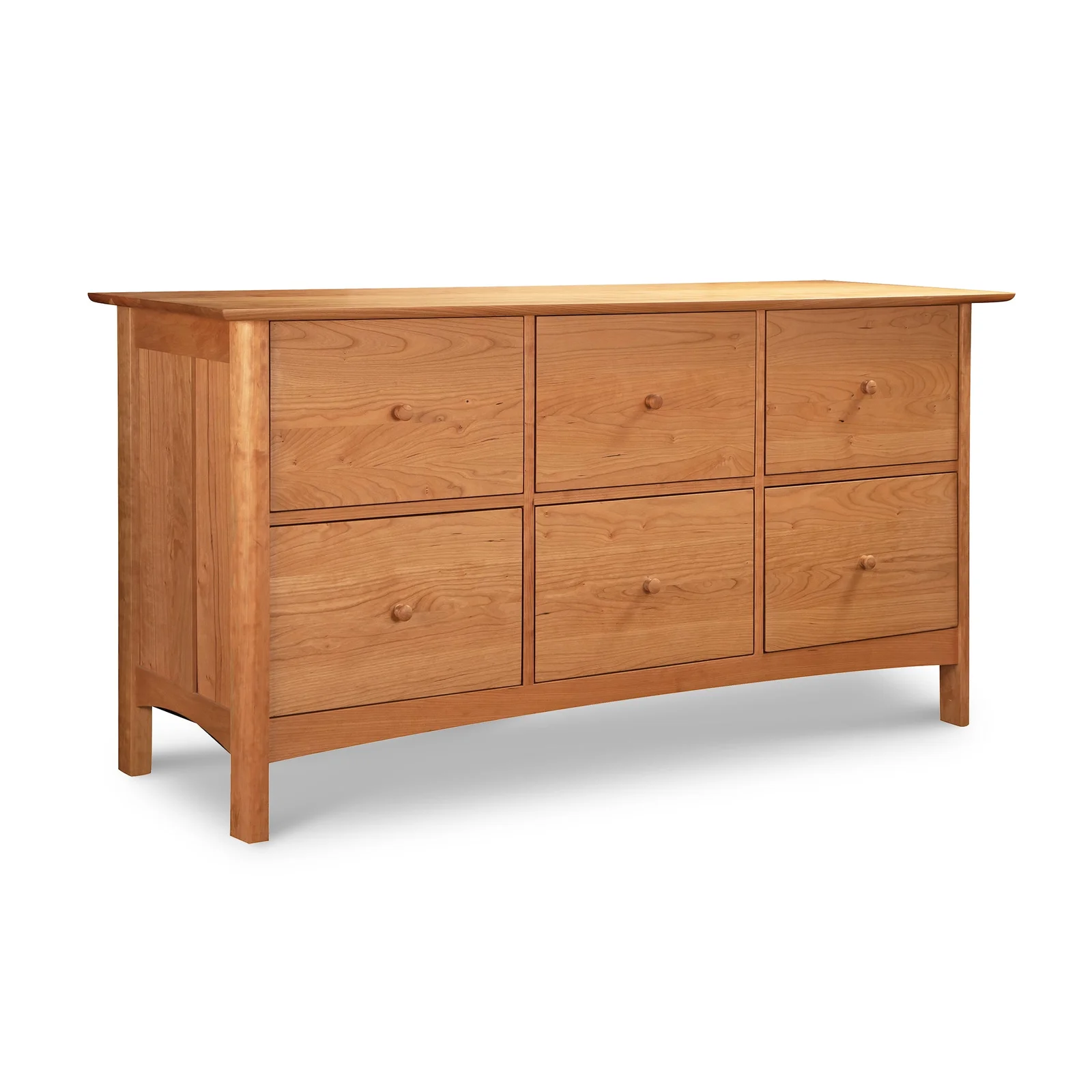 Heartwood Shaker 6-Drawer Legal File Cabinet by Vermont Woods Studios