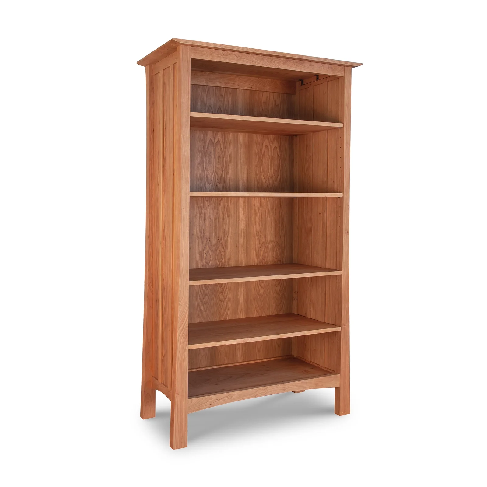 Contemporary Craftsman Custom Bookcase by Vermont Woods Studios
