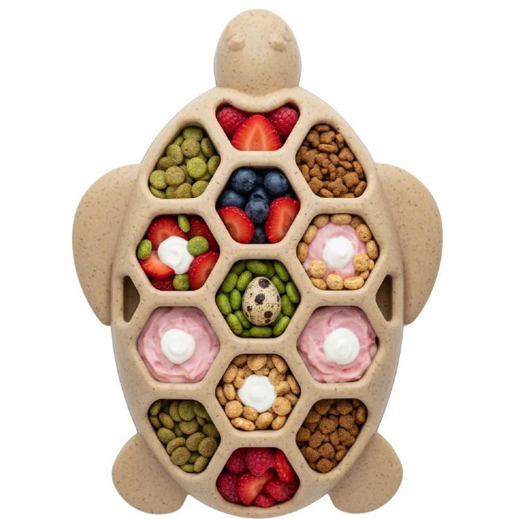 Turtle Nylon Chew Toy - Ultra-Durable Enrichment Toy for Power Chewers USA by SodaPup