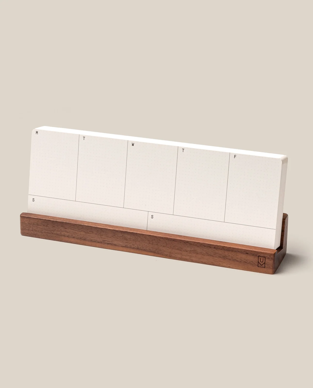 Analog Weekly Planning Kit (Walnut) by Ugmonk