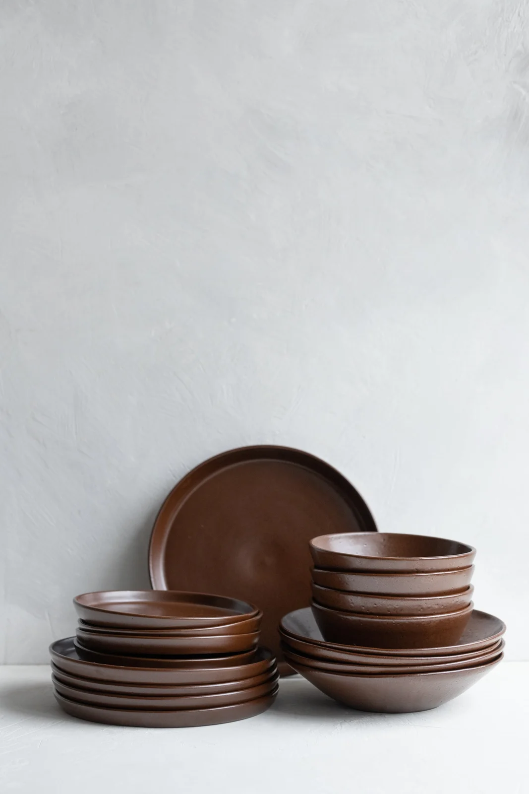 Notary Bark Dinnerware Set by Notary Ceramics