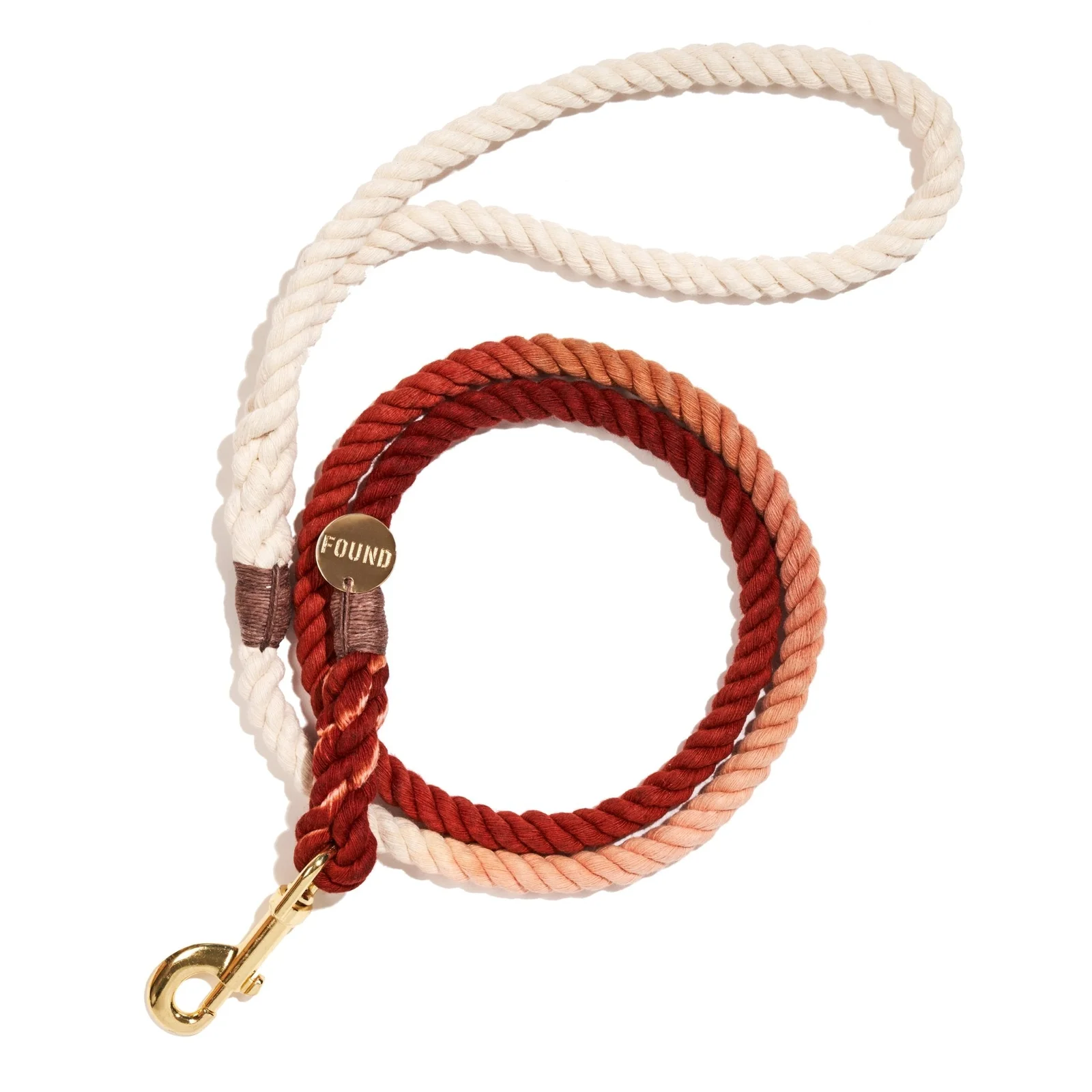 The Arizona Cotton Rope Dog Leash, Standard - 5FT by Found My Animal
