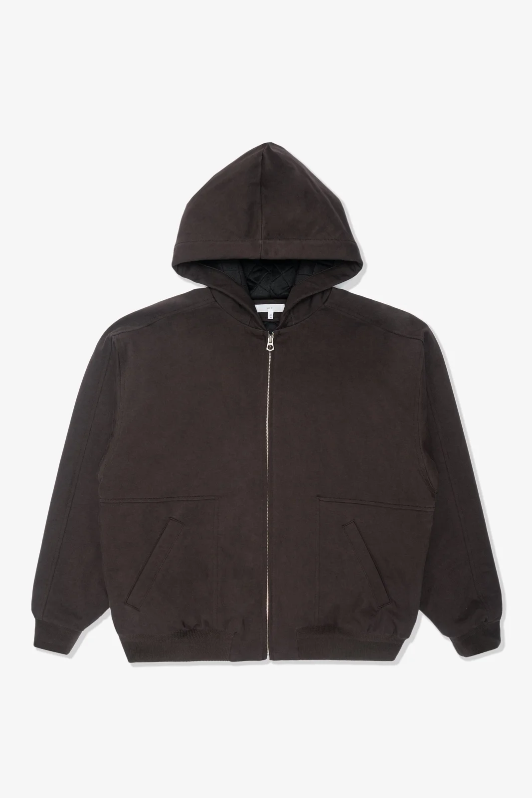 HOODED BARRINGTON JACKET - BLACK MUSHROOM by Lady White Co.