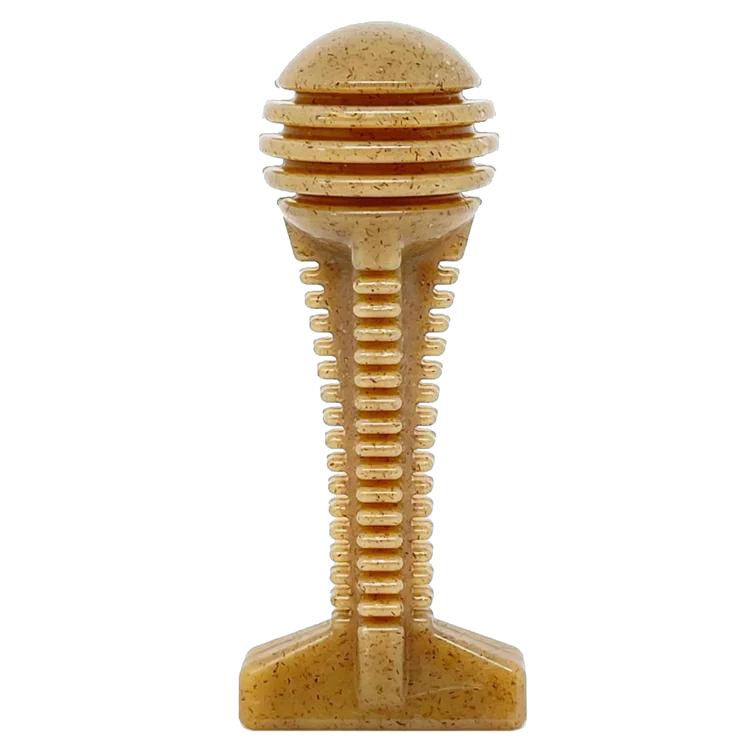 Honey Bone Dental Tower Nylon Chew Toy for Aggressive Chewers | USA Made by SodaPup