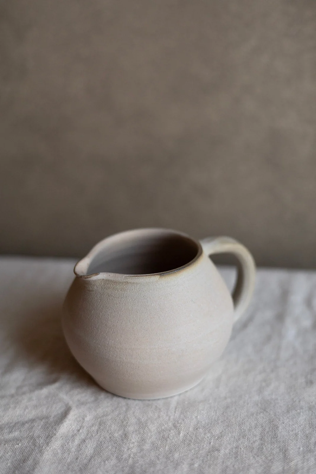 Saucière in Matte Grey by Notary Ceramics