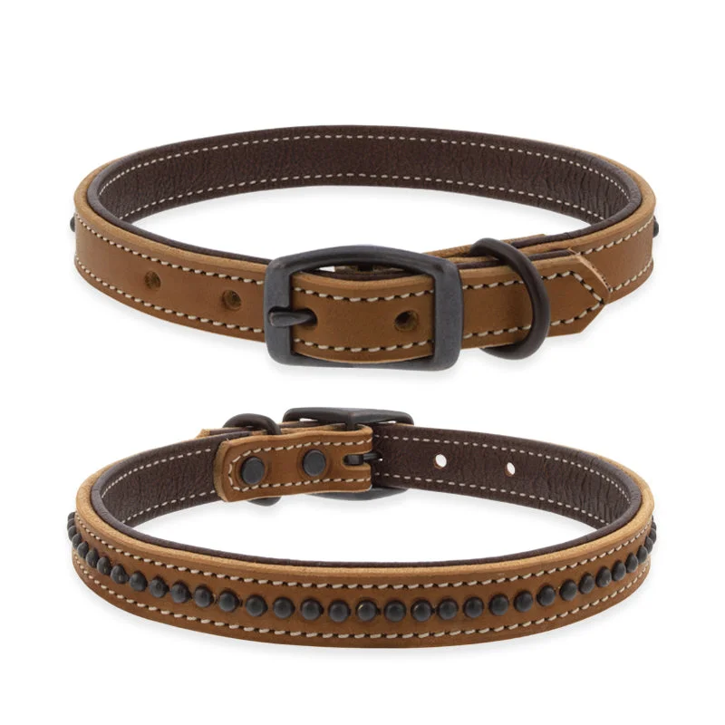 Outlaw Leather Collar by Weaver® by Lupine Pet