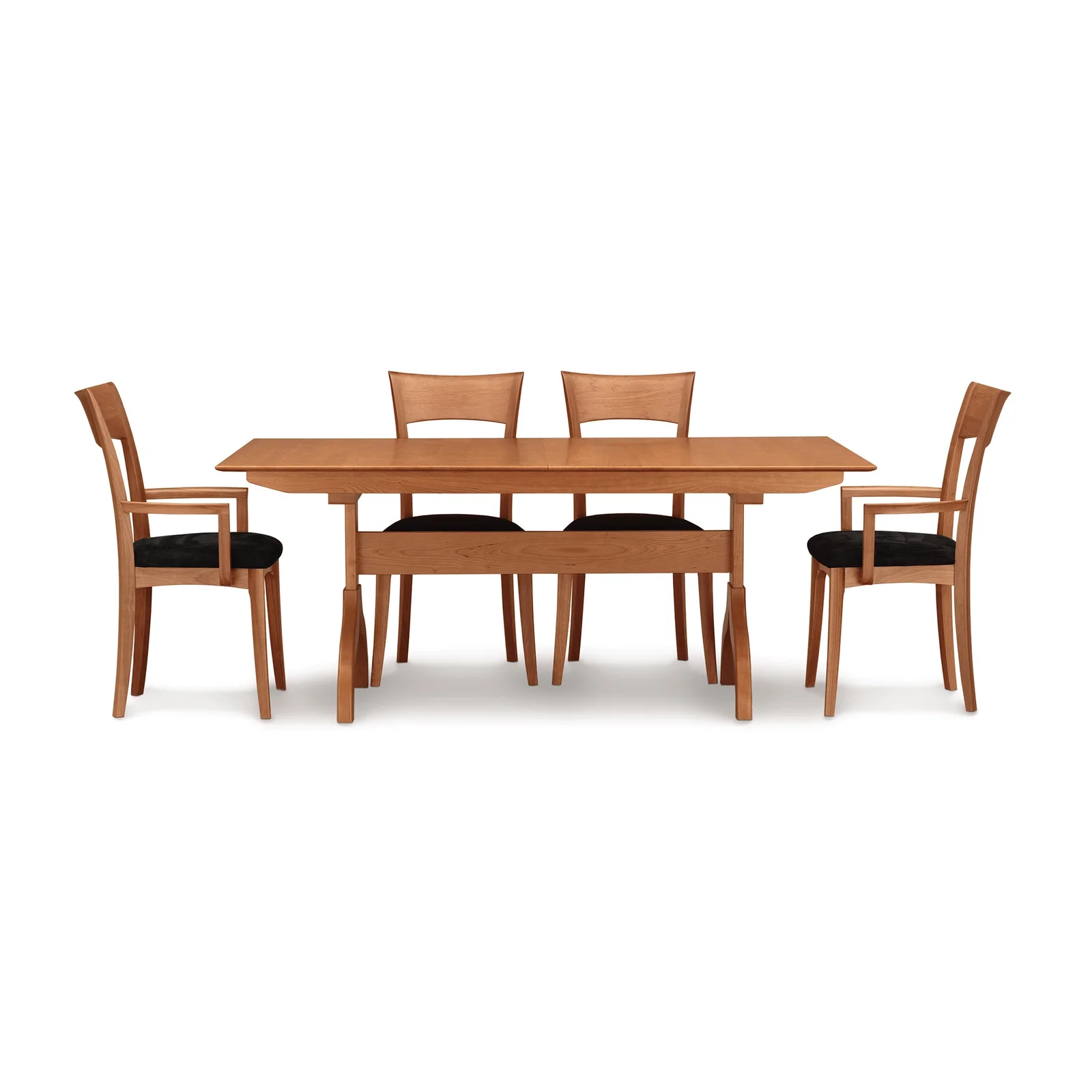 Sarah Shaker Trestle Extension Table by Vermont Woods Studios