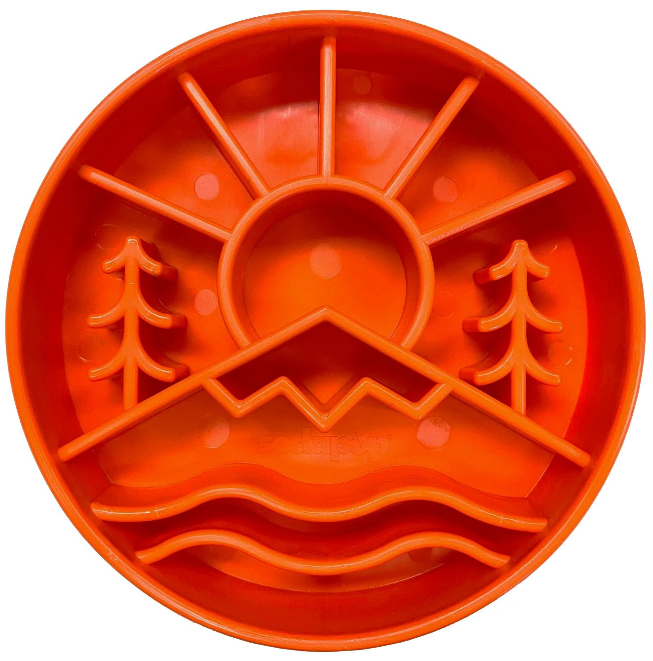 Great Outdoors eBowl - Slow Feeder Dog Bowl & Enrichment | USA Made by SodaPup