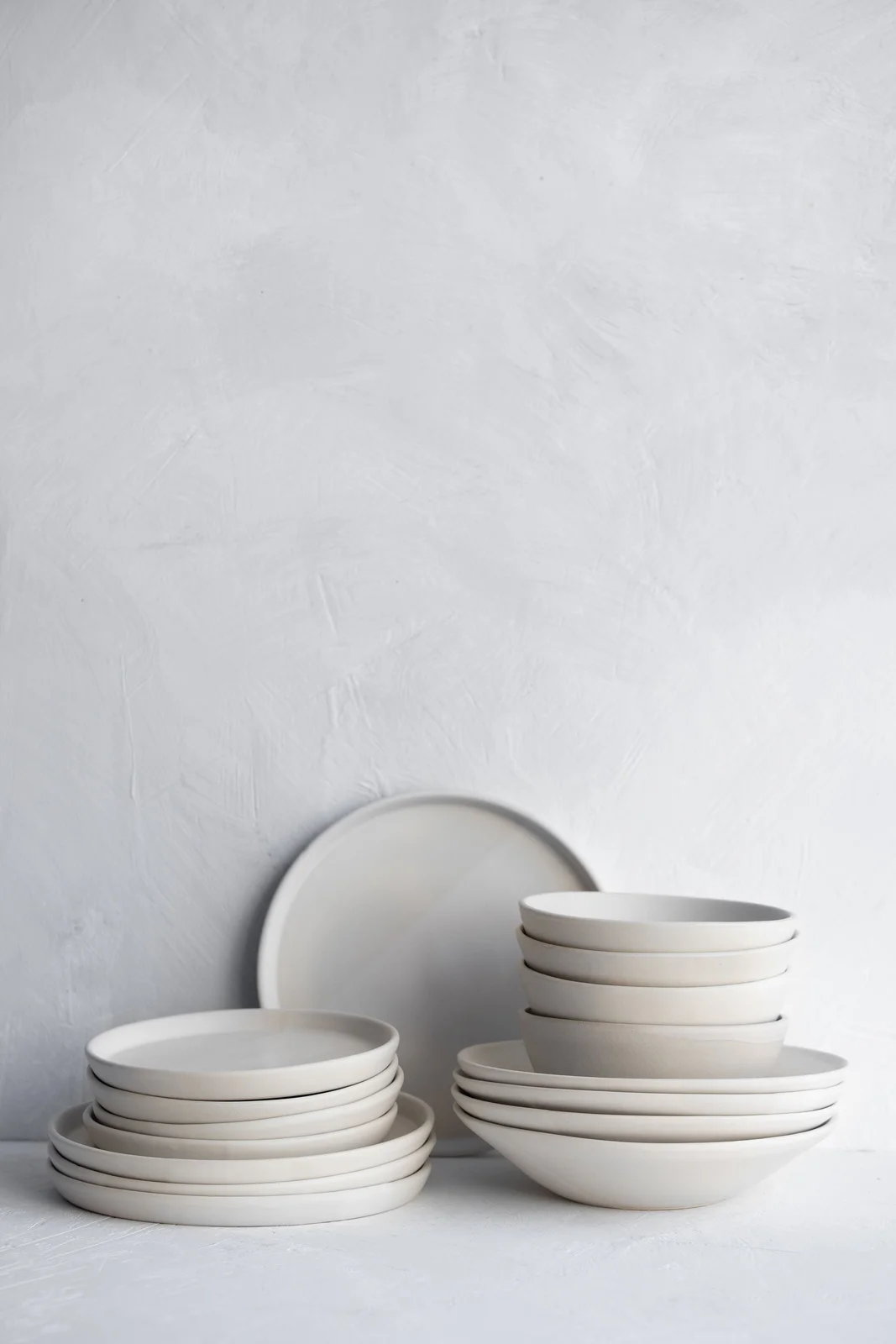 Notary Sand Dinnerware Set by Notary Ceramics
