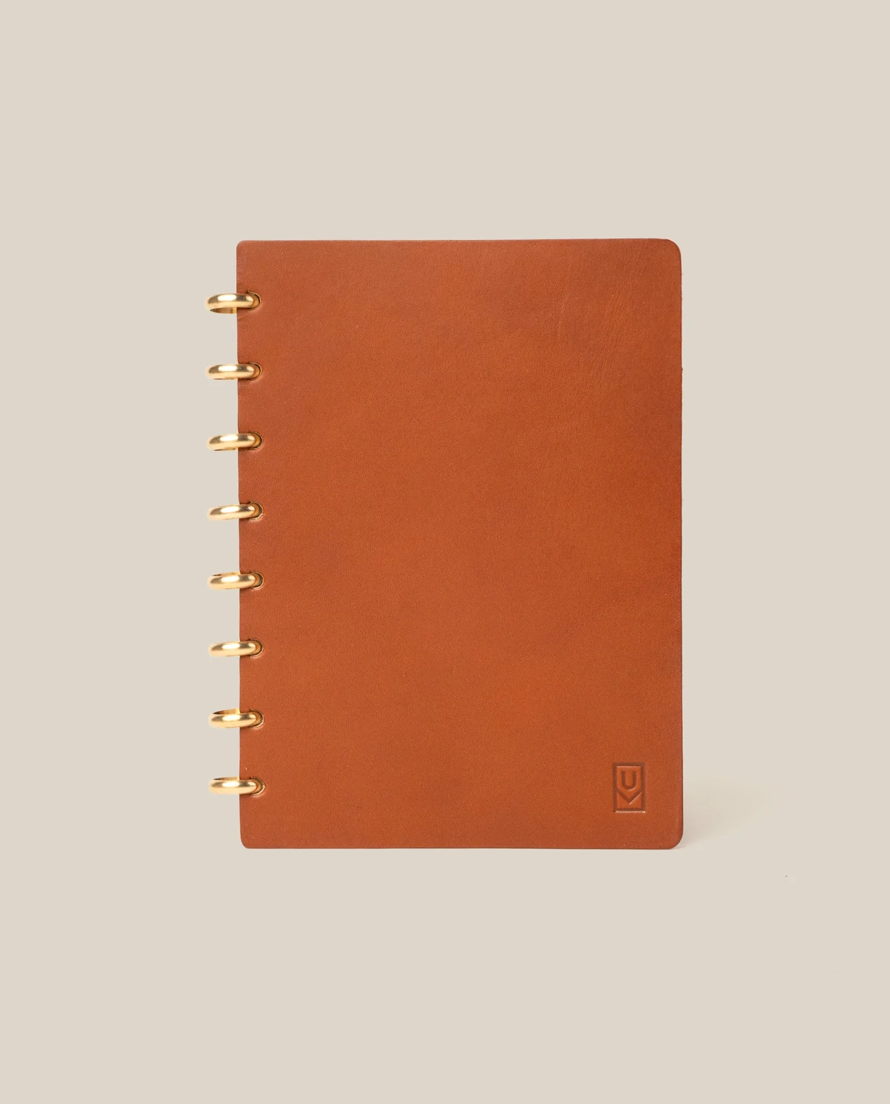 Discbound Heirloom Journal (Tan Leather - Standard 6" x 8.5") by Ugmonk