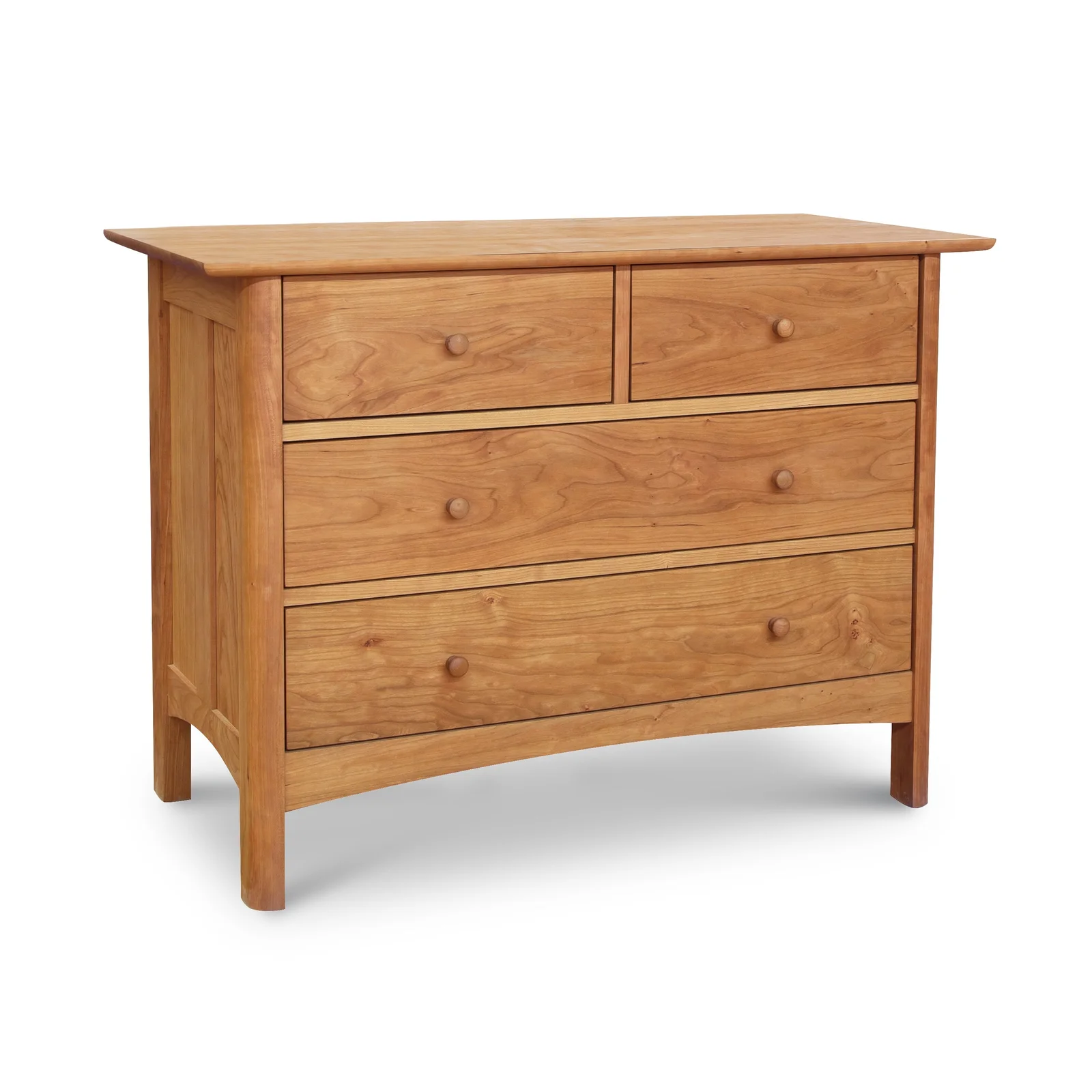 Heartwood Shaker 4-Drawer Dresser by Vermont Woods Studios